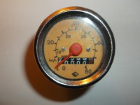 Tachometer-Zrepasovaný (Jawa Pionier, Babetta, Simson) Biely